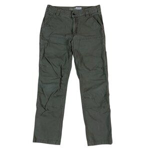 Carhartt Relaxed Fit Utility Workwear Carpenter Pants Olive Green 31x30 Mens